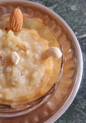 A picture of Sweet Potato Halwa.