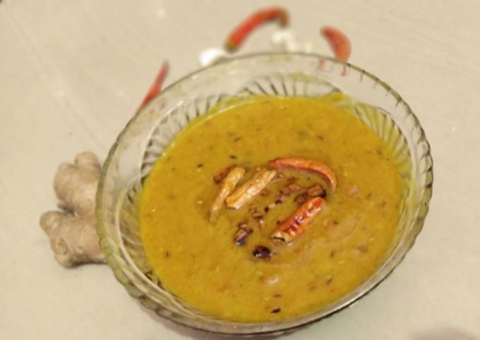 Punjabi Dal Tadka Dhaba Style