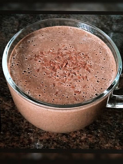 A picture of Chocolate chia smoothie.