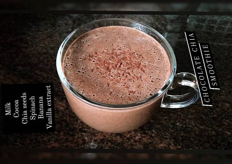 Eat Better Chocolate chia smoothie