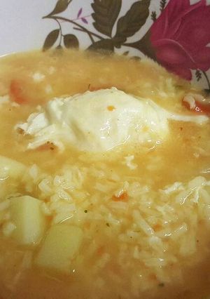 Una foto de Sopa de Arroz