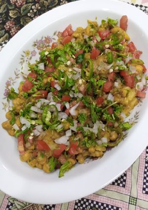 A picture of Chickpea Masala Fry.