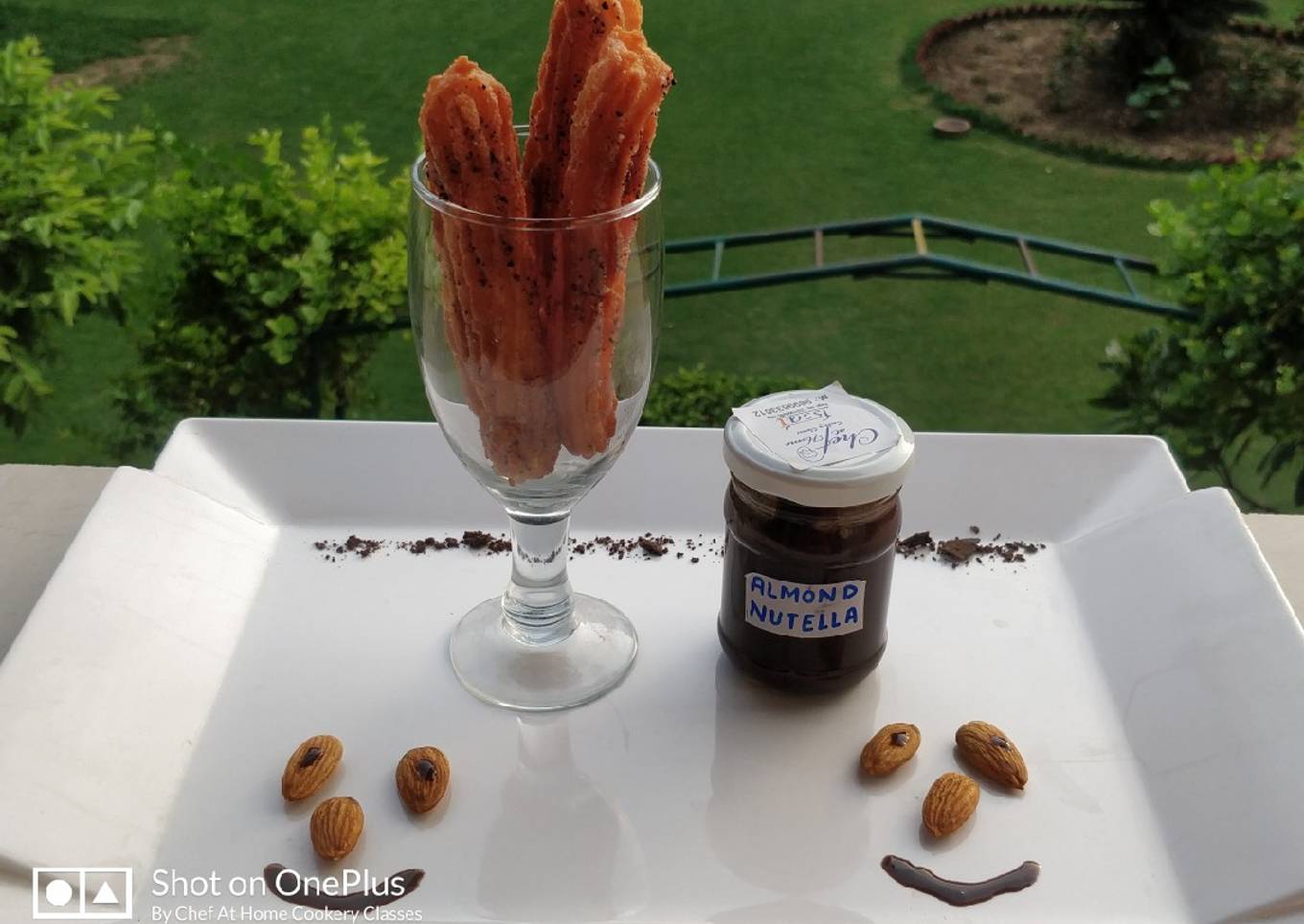 Eggless cinnamon Churros
