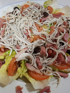Una foto de Ensalada templada