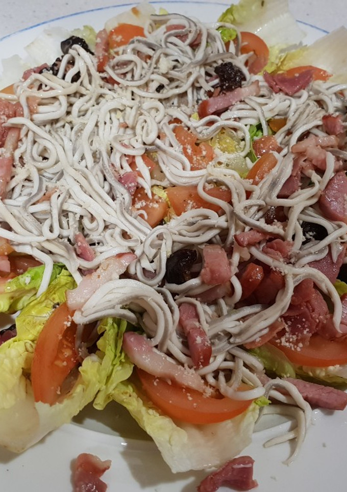 Una foto de Ensalada templada