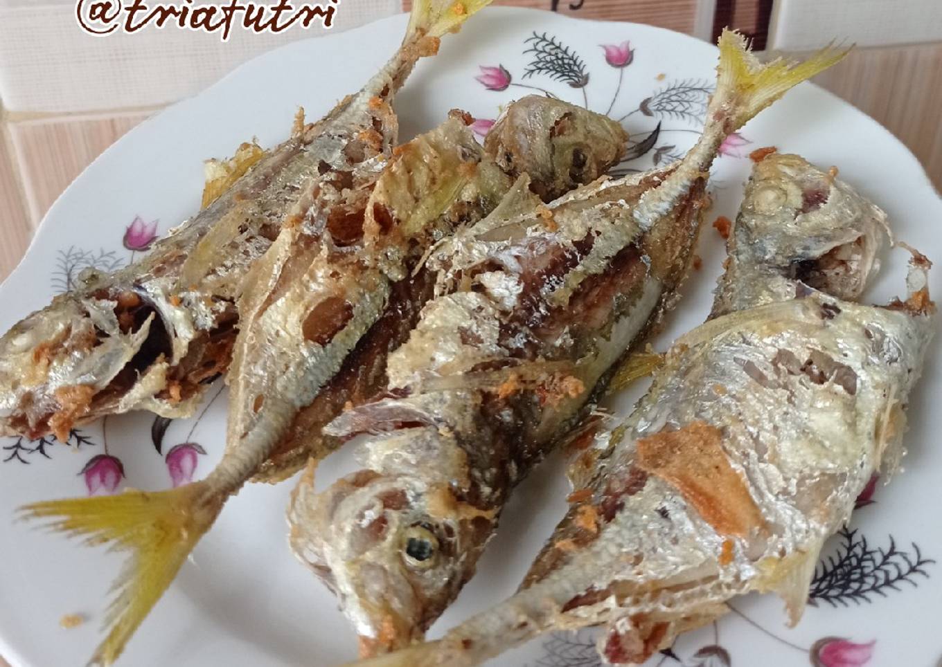 Ikan selar goreng simple