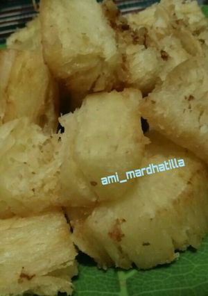Foto resep Singkong goreng merekah