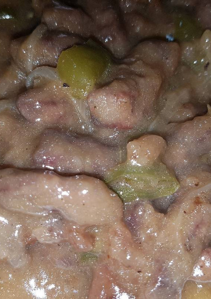Una foto de Ternera con Pimientos verdes, estilo chino!!😋🥘🍴