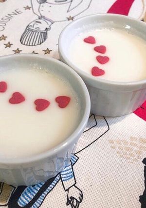 A picture of No Oven Easy Milk Pudding.