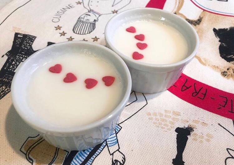 No Oven Easy Milk Pudding