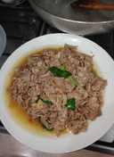 THAI BASSIL LEAVE BEEF(daging sapi daun kemangi/basil thailand)