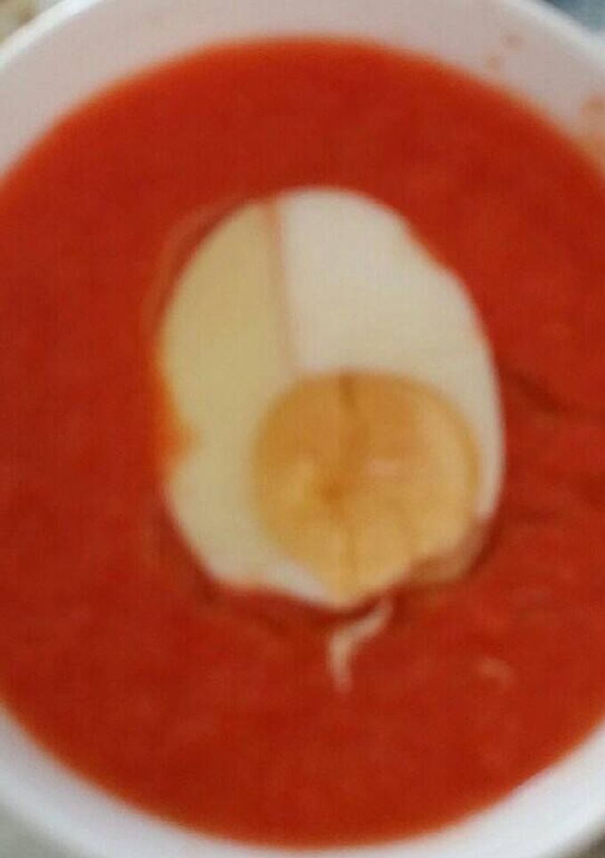 Una foto de Un gazpacho diferente