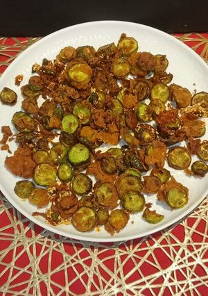 A picture of Ivy Gourd / Tendli Crispy Fry.