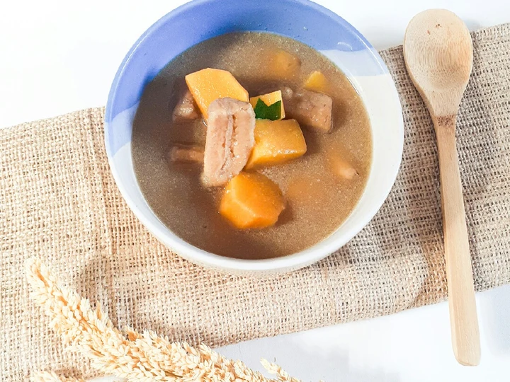 Cara Mudah Membuat Resep  Kolak Pisang Ubi Fiber Creme yang Enak, Enak Banget