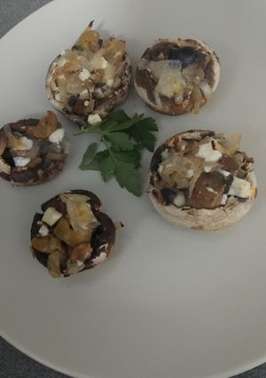 Foto principal de 🍄Champiñones rellenos de queso feta 🧀🇬🇷