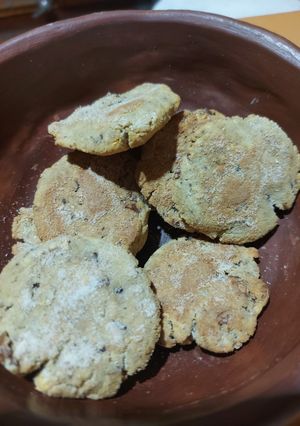 Una foto de Galletitas de nuez con harina de coco y arroz
