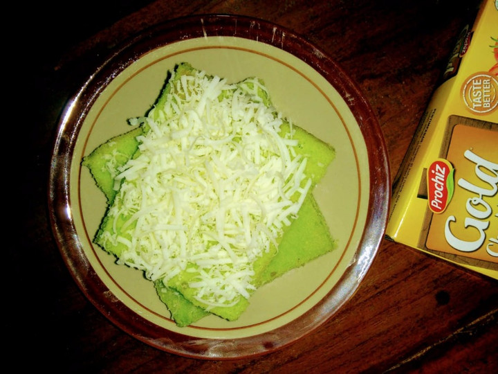 Resep Bolu Pandan Topping Keju Anti Gagal