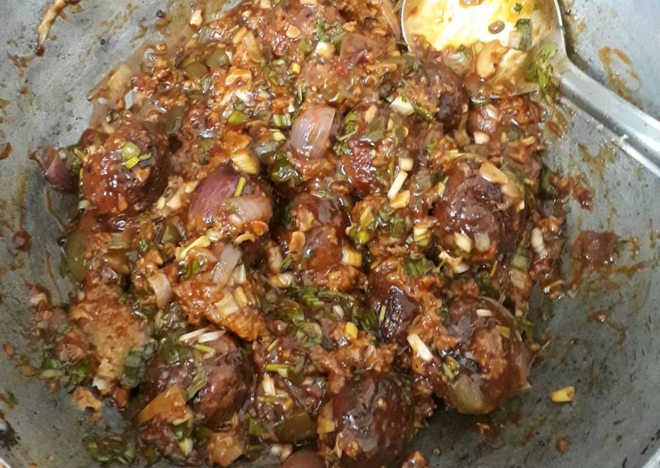 Healthy vegetables manchurian