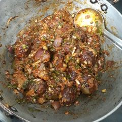 A picture of Healthy vegetables manchurian.