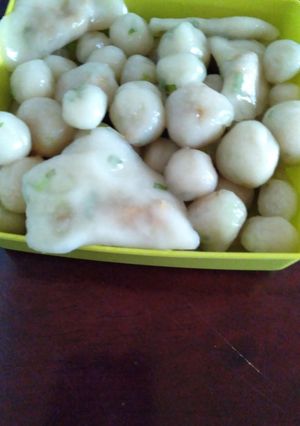 Foto resep Cilok isi ayam pedas