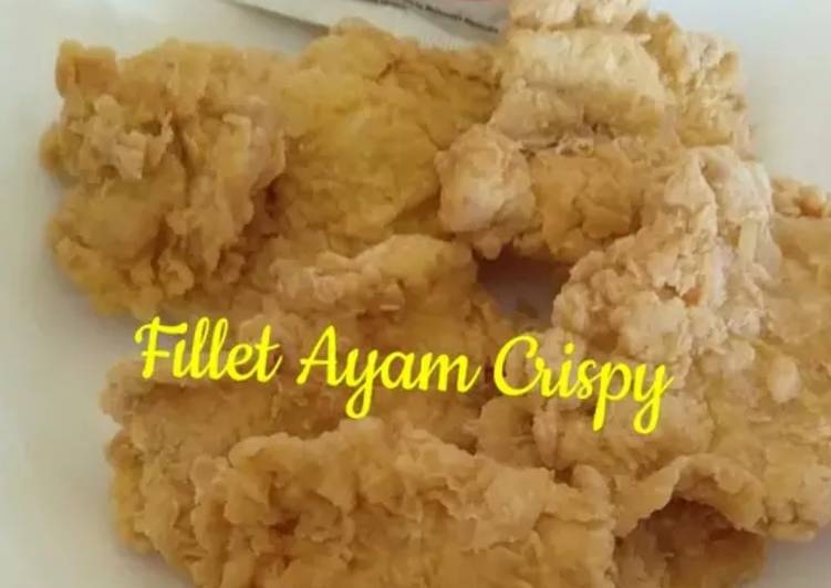 Resep Fillet Ayam Crispy, Sempurna