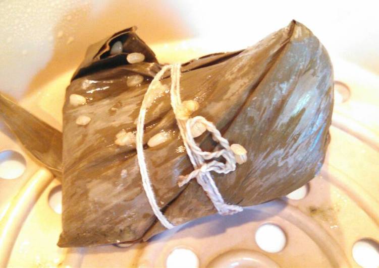 Recipe of Ultimate Sprouted Sweet brown rice Zongzi 100% whole grain 全谷物粽子