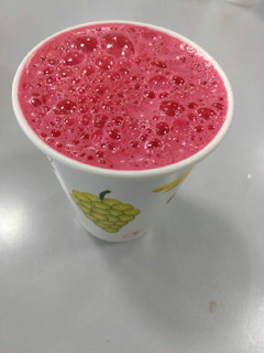 A picture of Beet and carrot juice.