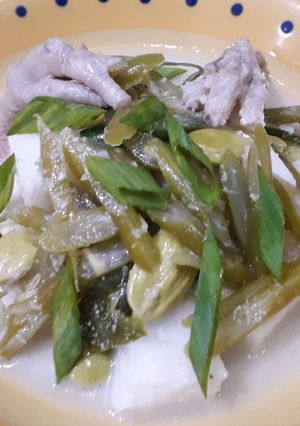 Foto resep Lontong sayur buncis