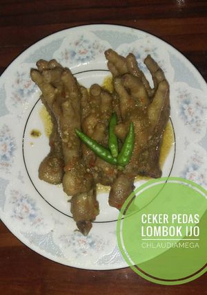 Foto resep Ceker Pedas Lombok Ijo