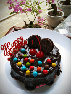 Foto resep Steamed chocolate cake (super moist no mixer)