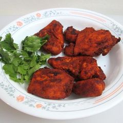 Baked chicken A picture of Baked chicken.