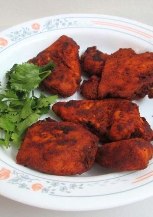 A picture of Baked chicken.