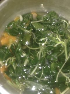 Foto resep Sayur bening bayam MPASI