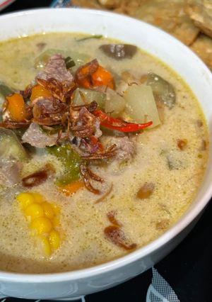Foto resep Sayur lodeh tetelan sapi