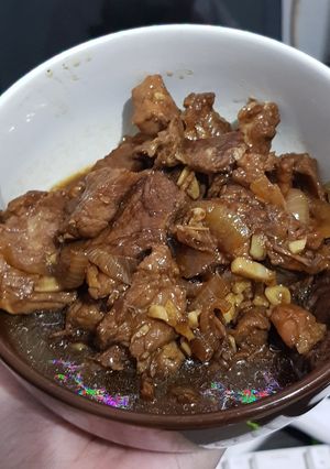 Foto resep Daging Sapi Saos Inggris