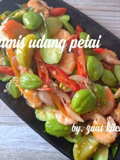 Foto resep Tumis udang petai