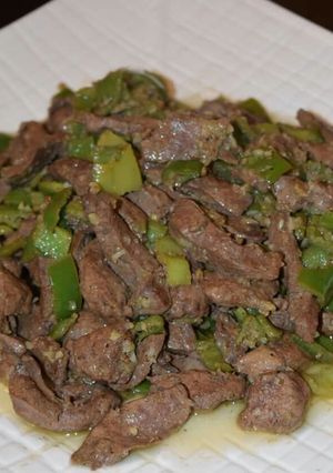 صورة لوصفة كبده اسكندراني 😋😋
