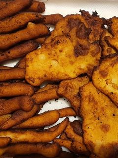 Krumplilángos. #Gluténmentes, #tejmentes recept fotója