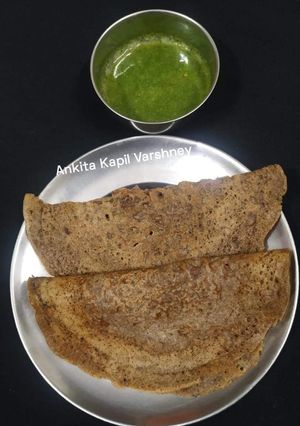 A picture of Buckwheat Flour Chilla.