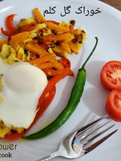 عکسی از دستور خوراک گل کلم