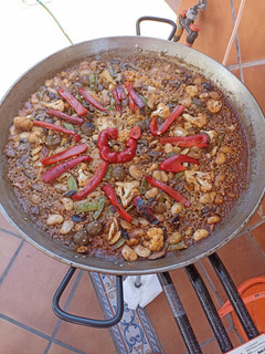 Una foto de Arroz de verduras