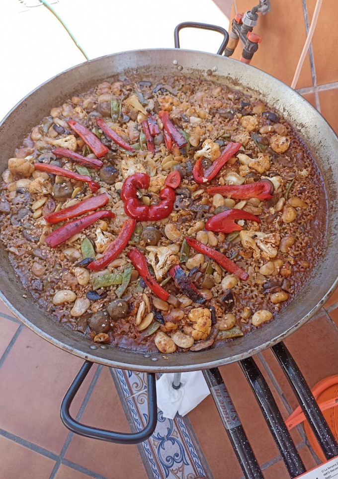 Una foto de Arroz de verduras