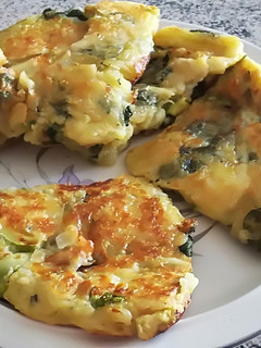 Una foto de Tortita de Papas y Espinaca