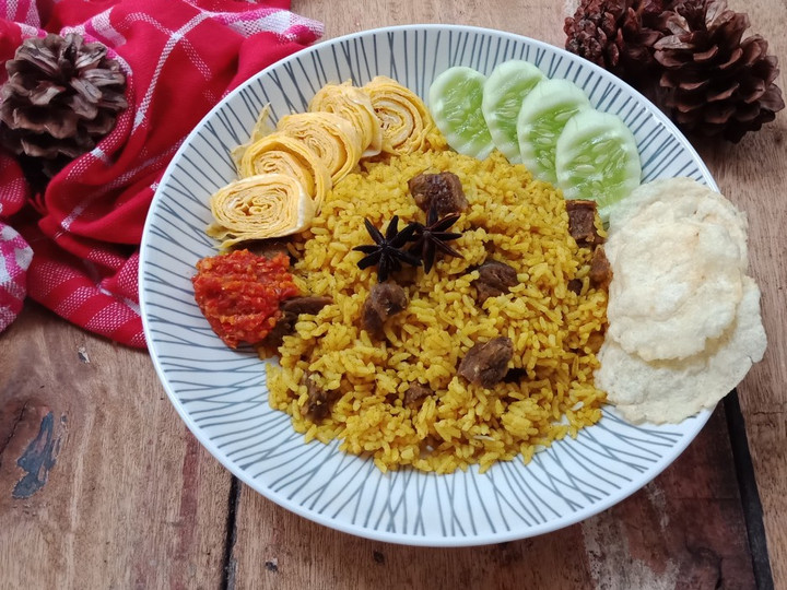 Yuk intip, Resep memasak Nasi Kebuli Sapi Magic com  istimewa