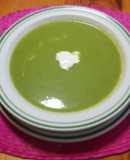 Crema (sin crema) de verduras sorpresa