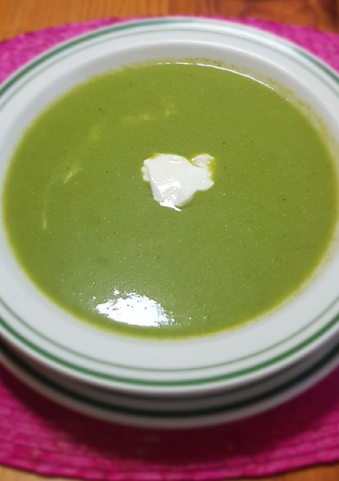 Una foto de Crema (sin crema) de verduras sorpresa