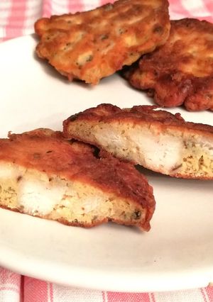 Csirkemell tallérok recept fotója