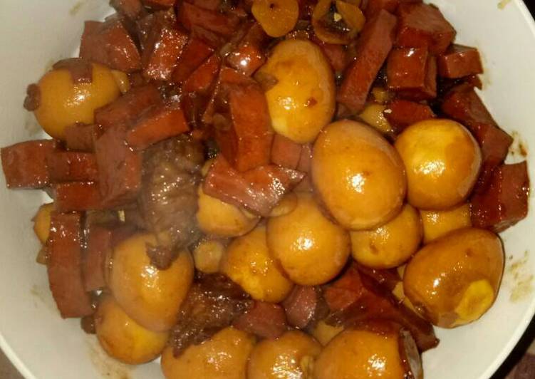 Oseng telur puyuh ala mama reza