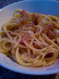 Spaghetti alla carbonara recept fotója