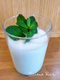184.🍶Lassi salado de hierbabuena y cardamomo 🍃🧂(Bebida india de yogur)